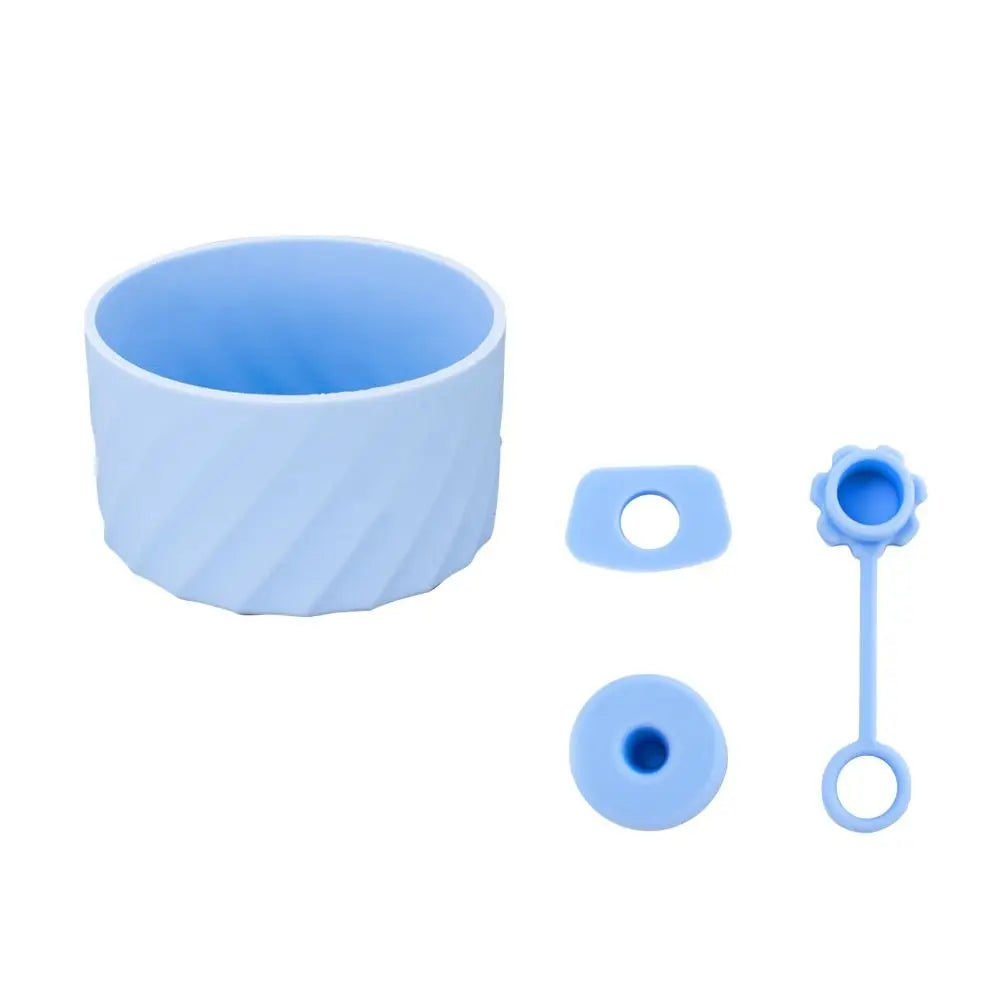7.5cm Anti-Slip Silicone Bottle Bottom Sleeve - Spill-Proof Stopper Pad for Stanley Iceflow 40oz & Hydroflask 12-24oz