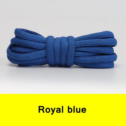 Oval & Semicircle Sneakers Shoe Laces – Classic Woven Round Shoelaces for Adult Unisex Casual & Sports Shoes