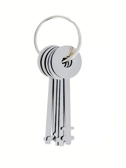 Stainless Steel Car Unlock & Repair Tool Set – Double-Sided Auto Key Replacement Accessories Kit
