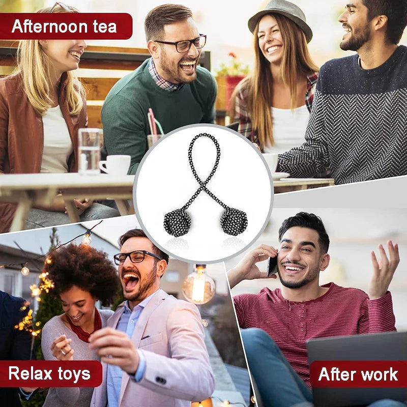 Begleri Fidget Toy – Worry Beads for Kids & Adults, Finger Motor Skills & Anxiety Relief Game