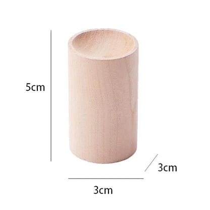 1/5PCS Mini Wooden Essential Oil Diffuser – Aromatherapy Fragrance Diffuser for Home, Office, Car, Bedroom, and Living Room