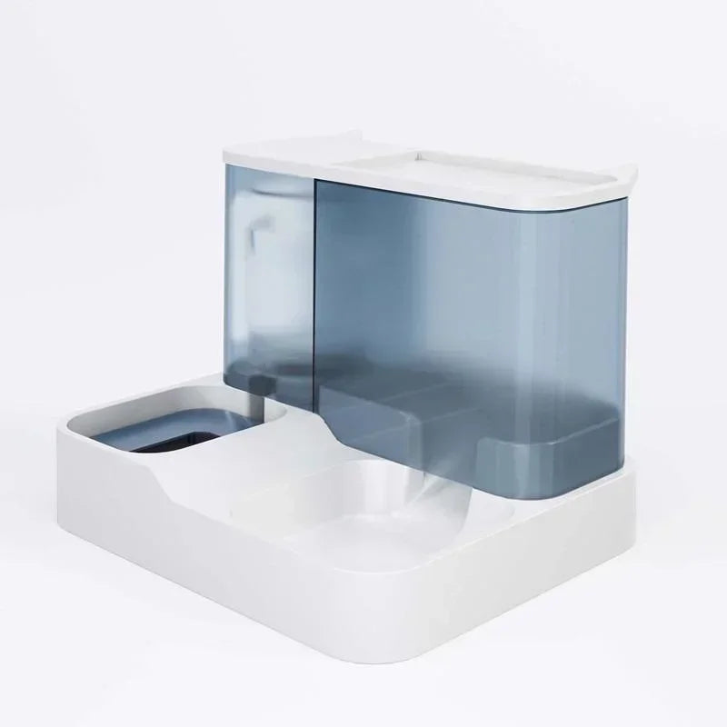 2.2L Automatic Pet Feeder & Water Dispenser – Smart 2-in-1 Dog Food Bowl