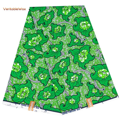 African Ankara Wax Print Fabric - Retro Double Print Patchwork Sewing Material for DIY Clothing