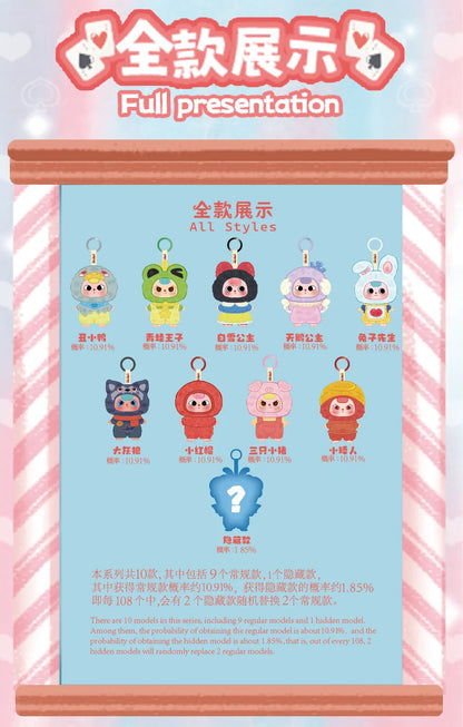 Baby Three Fairy Tale Adventure Blind Box — Backpack Pendant Collection, Cute Girl Gift Mystery Model