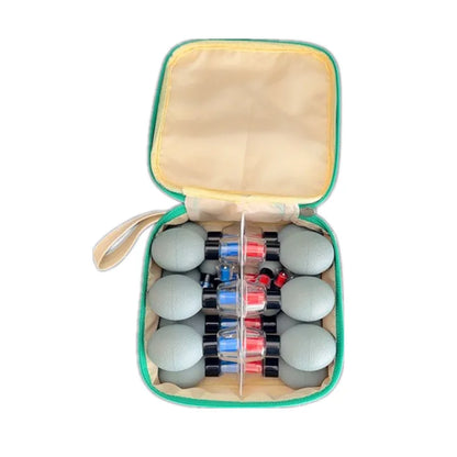 18pcs Suction Cup Cupping Set — TCM Magnetic Acupressure Vacuum Therapy for Whole Body Muscle Pain Relief Massage