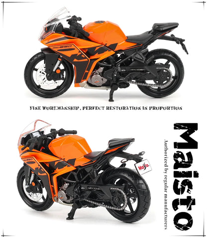 Maisto 1:18 Alloy Motorcycle Model – Yamaha MT-07/MT-10, Ducati, Kawasaki, KTM, Suzuki, BMW