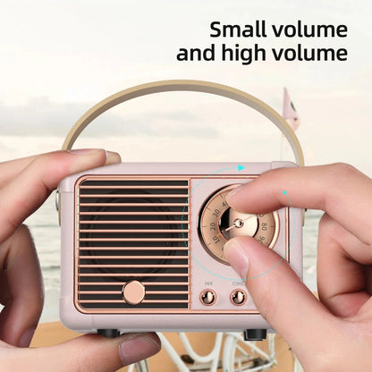 Wireless Portable Bluetooth Speaker — Mini Subwoofer Music Box with Hands-Free Function