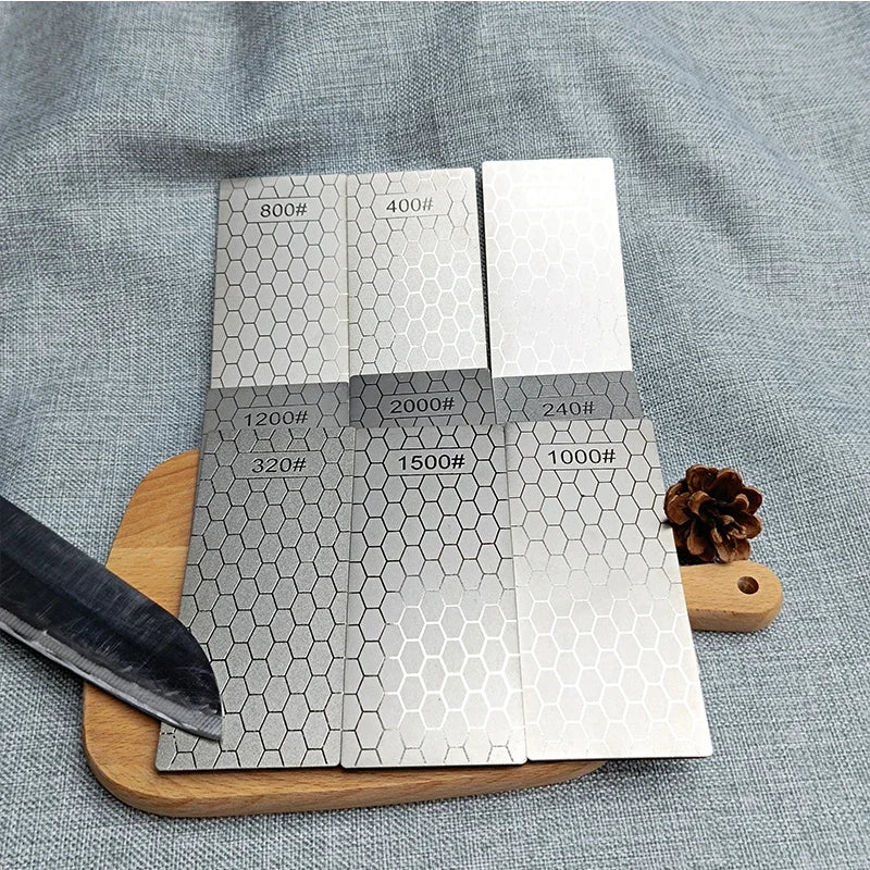 Diamond Sharpening Stone Bar | Knife Sharpener Whetstone for Grinding & Honing | No Base