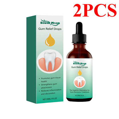 Oral Care Gum Repair Drops – Remove Yellow Stains & Support Periodontal Health