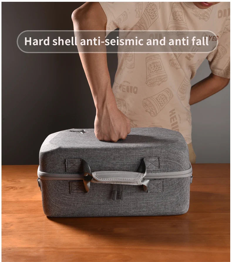 Hard Shell Carrying Case for PS5 – Protective Travel Bag for Console, Base & Accessories