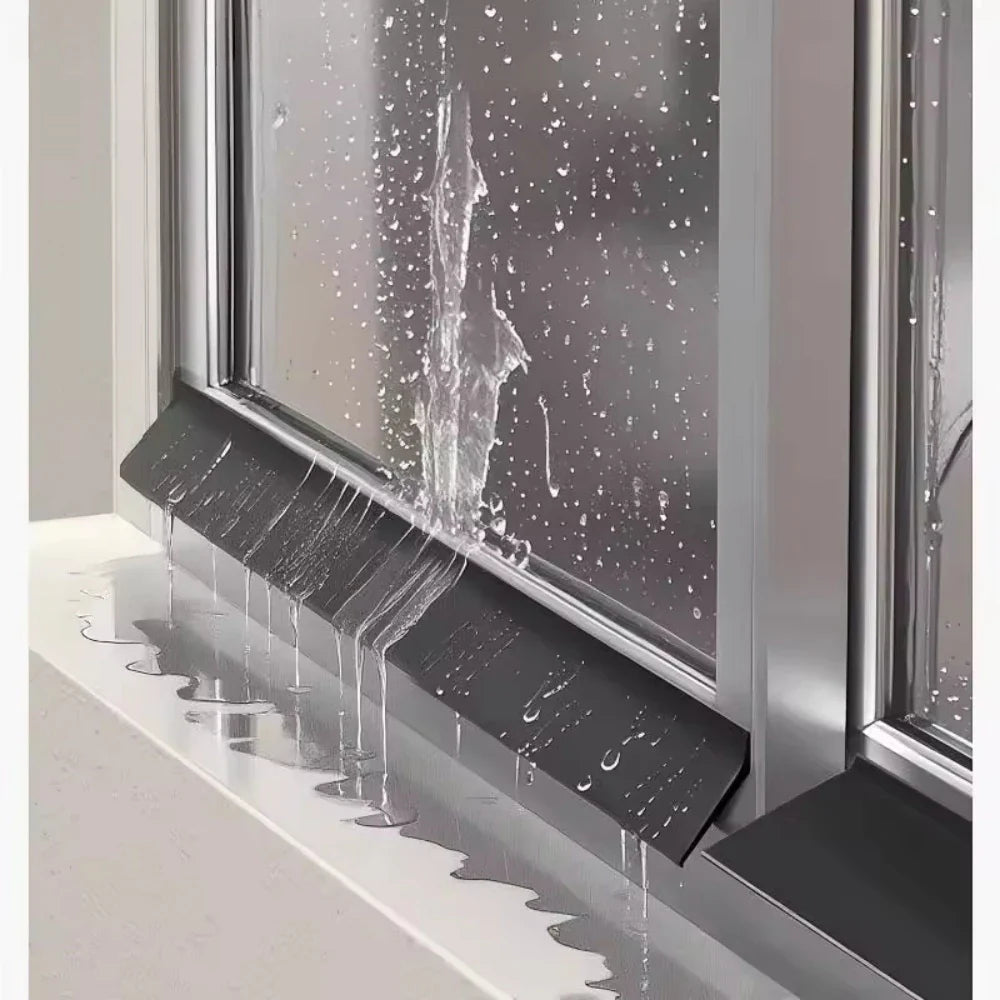 50mm Sliding Window Water Blocking Strip – Windproof & Waterproof Soft Sealing Bar for Rain Protection
