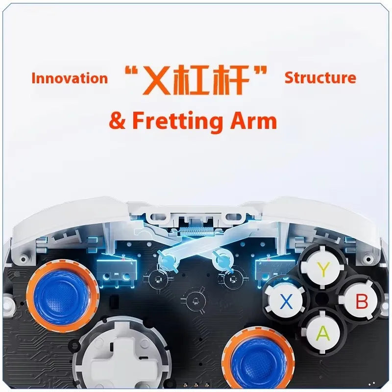 BIGBIGWON Blitz 2 TMR Star Flash Wireless Bluetooth Gamepad – 2000Hz Somatosensory Controller for Nintendo Switch, PC & Steam