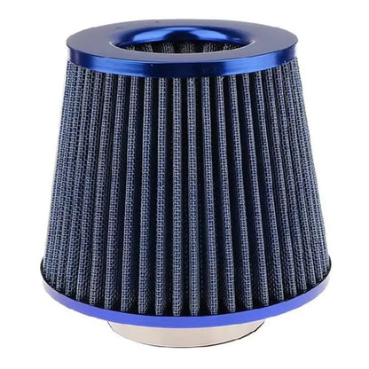 76MM 3-Inch Car Air Filter — High-Flow Mesh Cone Intake Kit, Engine Vent Protector, Universal Auto Replacement Accessory