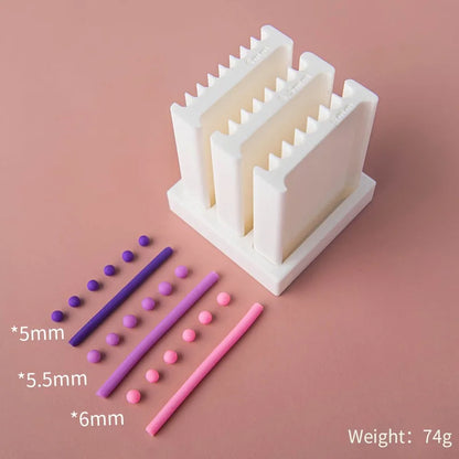2-in-1 Clay Ball Maker - Pottery Rolling & Shaping Tool for DIY Jewelry Crafts