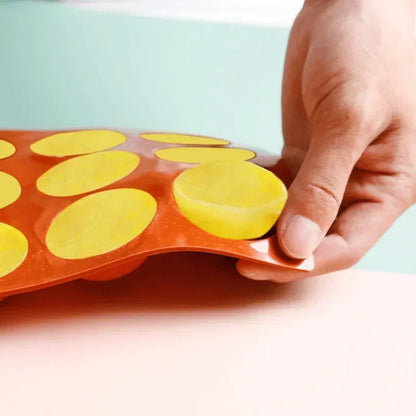 6/8/15/24-Hole Half Sphere Silicone Mold — 3D Brownie, Pudding, Mousse & Chocolate Dessert Baking Tool
