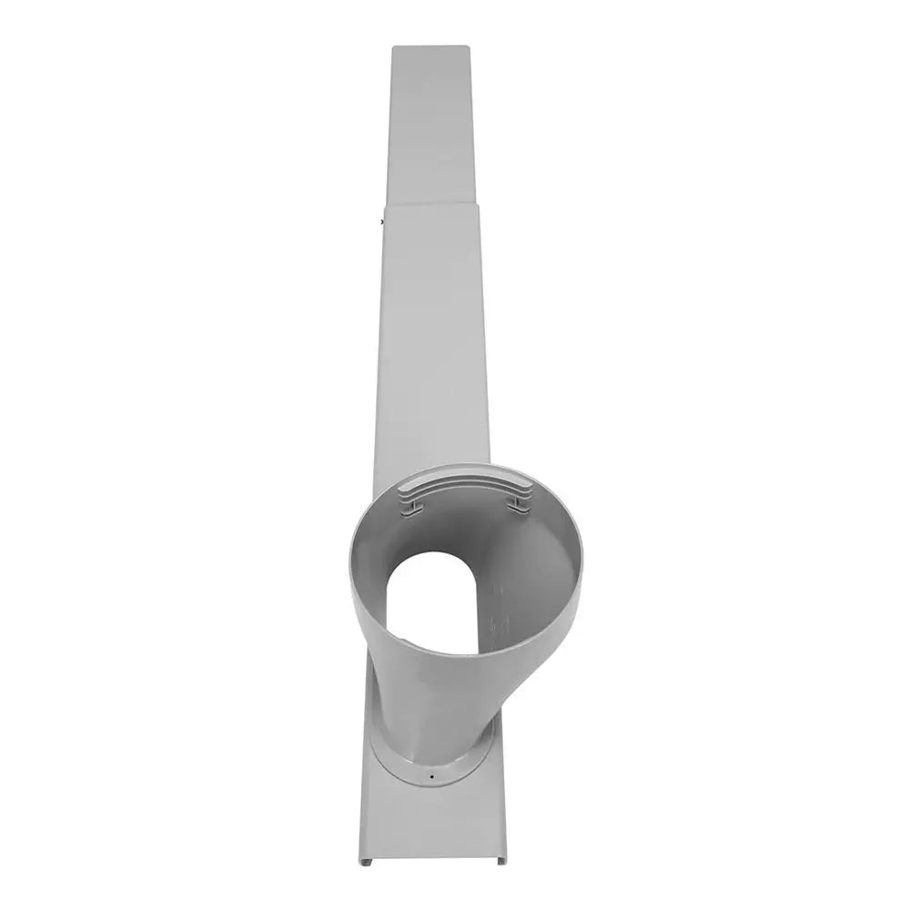 1/2PCS Portable AC Window Kit – Adjustable Slide Plate & Exhaust Hose Connector with Wind Shield Adapter