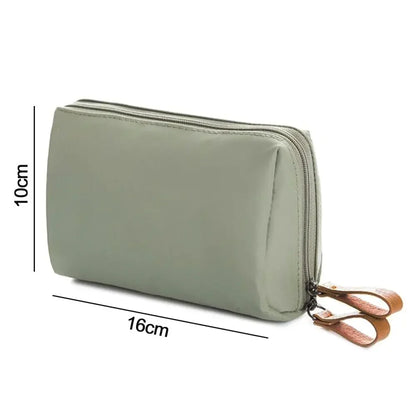 Portable Women’s Mini Makeup & Cosmetic Bag – Small Lipstick Pouch & Toiletry Organizer