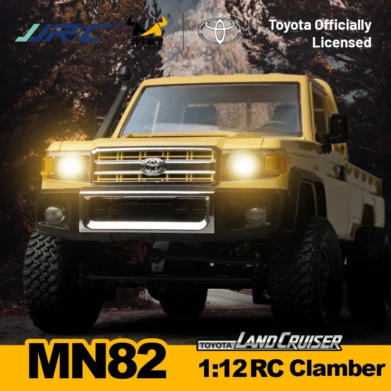 MN82 Pro RC Off-Road Vehicle — 1:12 Scale 4WD Climbing Car for Toyota LC79 Simulation
