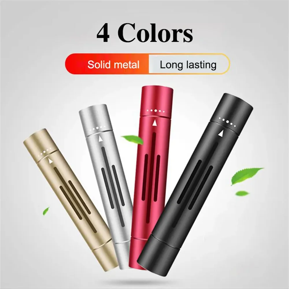 Car Fragrance Air Freshener – Outlet Vent Clip with Solid Perfume Stick, Aroma Diffuser for Auto, Office, Kitchen