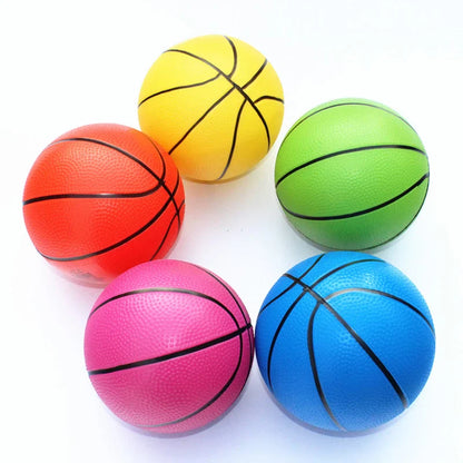 Rubber Sensory Ball for Kids – Small Basketball & Soccer Toy for School, Kindergarten & Outdoor Fun