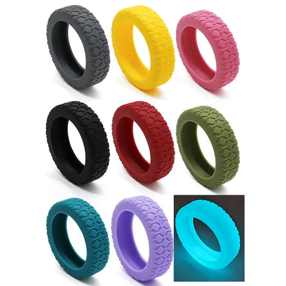 Silicone Luggage Wheel Protectors — Wear-Resistant Covers for Spinner Suitcase Wheels