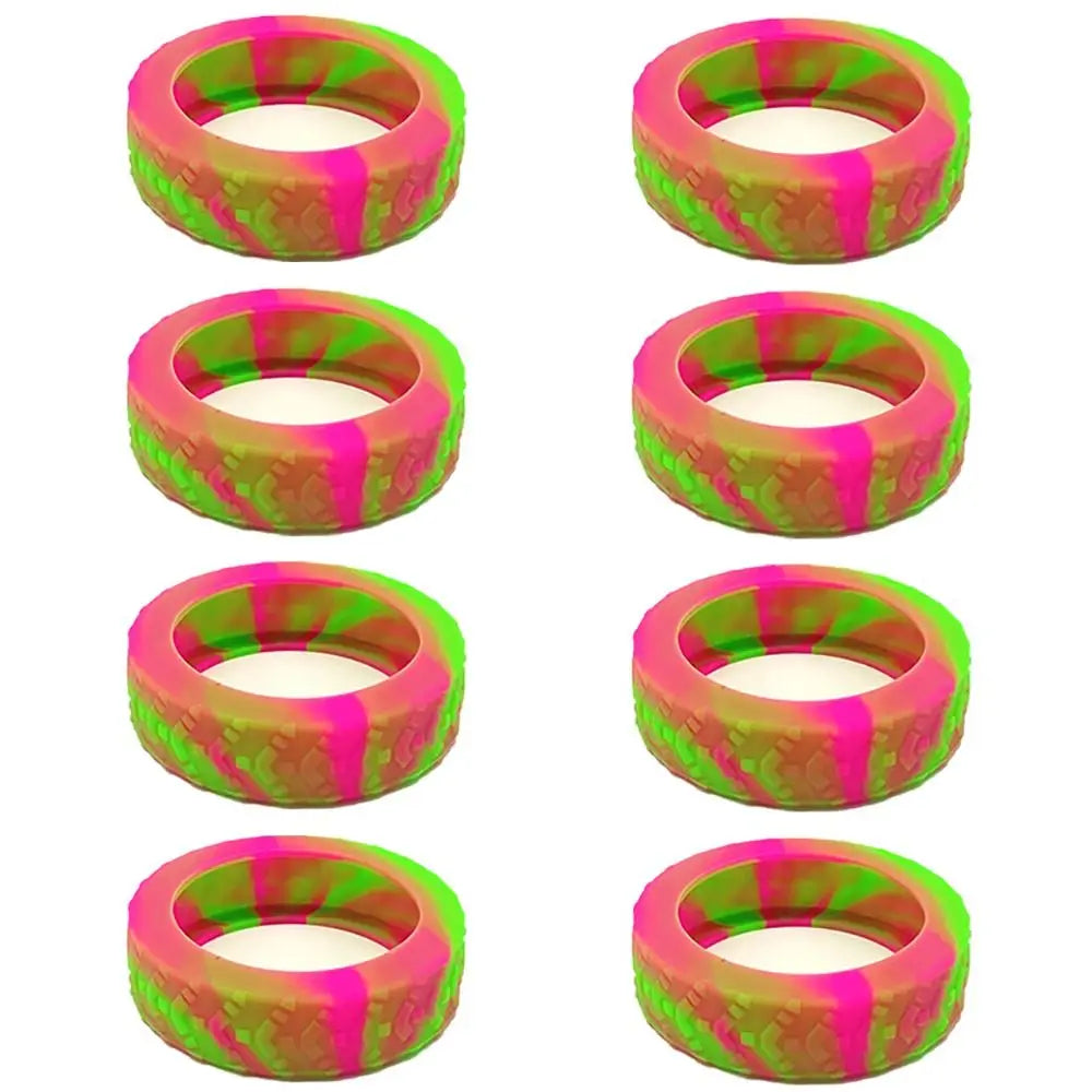 8pcs Travel Luggage Wheel Covers | Silicone Casters Protection for Suitcase, Noise-Reducing