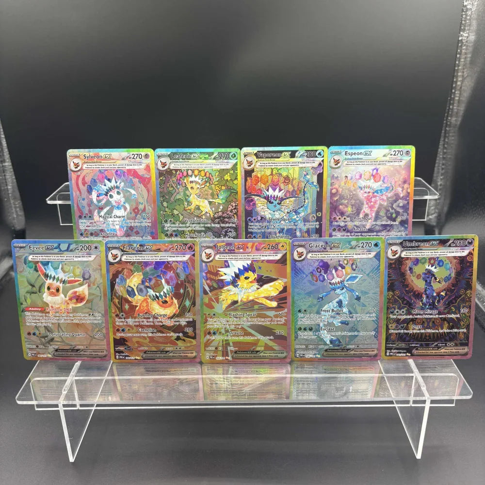 DIY PTCG 2025 Umbreon EX Special Illustration Card — Rare Self-Made Single Anime Game Card, Classic Collectible Gift Toy