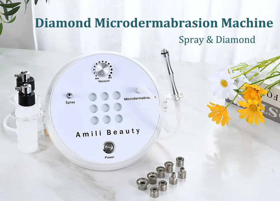 Diamond Microdermabrasion Machine – Professional Power Dermabrasion Device for Home Facial Skin Care