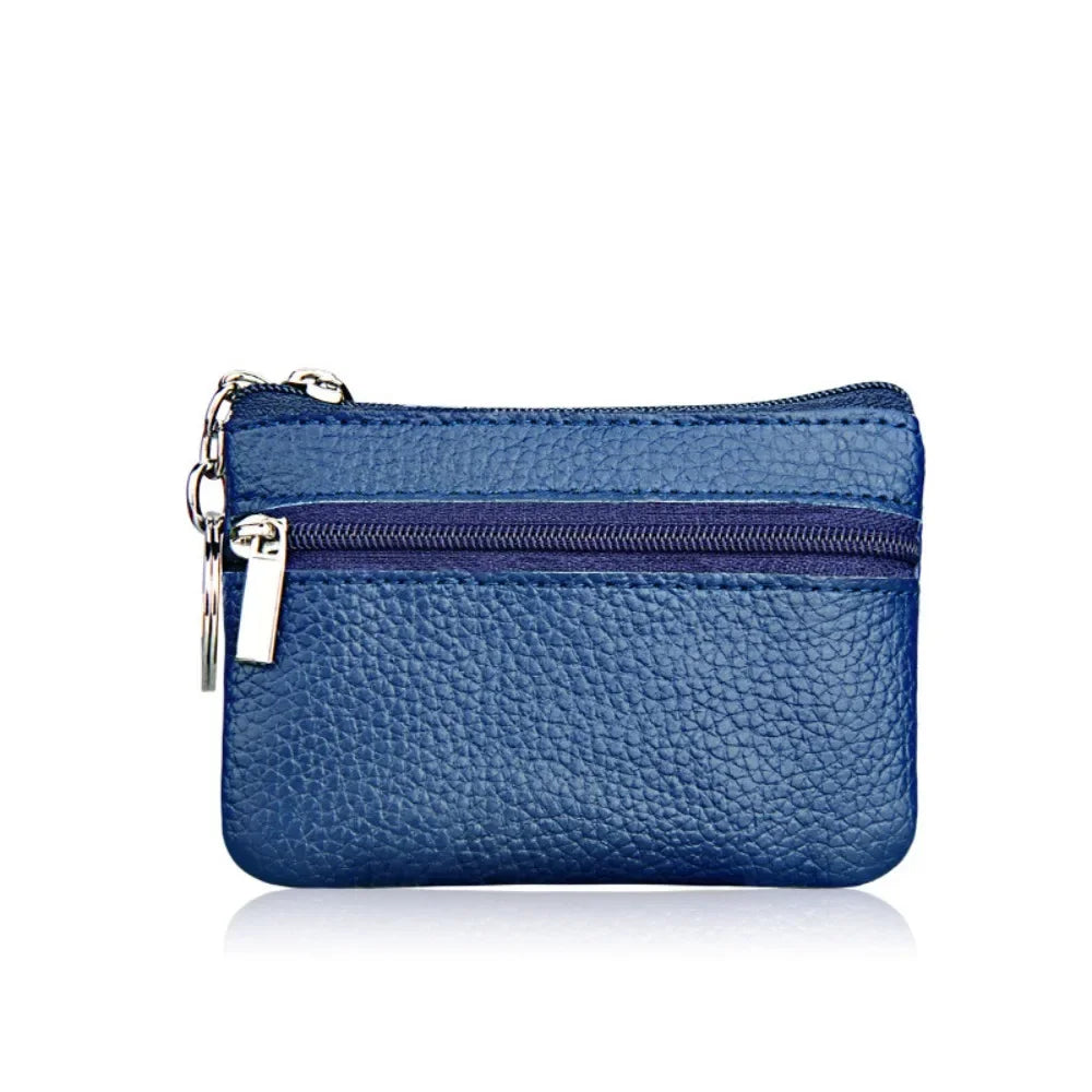Mini PU Leather Coin & Card Holder Wallet – Luxury Pocket Change Purse Pouch for Men & Women 💼✨