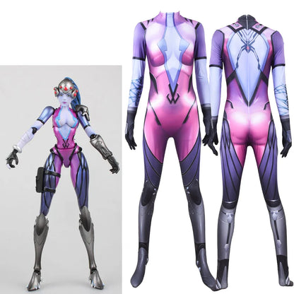 Women’s Superhero Jumpsuit – Adult Cosplay Zentai Bodysuit Costume for Halloween