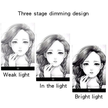 A4 Dimmable LED Drawing Copy Pad Board - Educational Children's Toy for Painting & Creativity - Unique Gifts for Kids' Growth and Playmates