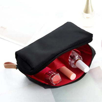 Portable Women’s Mini Makeup & Cosmetic Bag – Small Lipstick Pouch & Toiletry Organizer