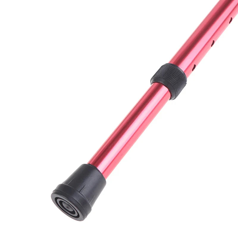Adjustable Walking Stick – 2-Section Anti-Skid Crutch for Seniors & Hiking