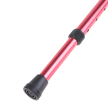Adjustable Walking Stick – 2-Section Anti-Skid Crutch for Seniors & Hiking