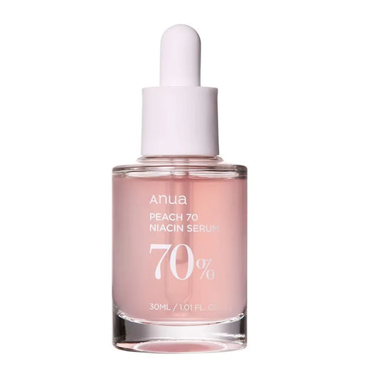 Anua Peach 70 Niacinamide Serum 30ml – Moisturizing Daily Facial Serum, Korean Skincare Beauty