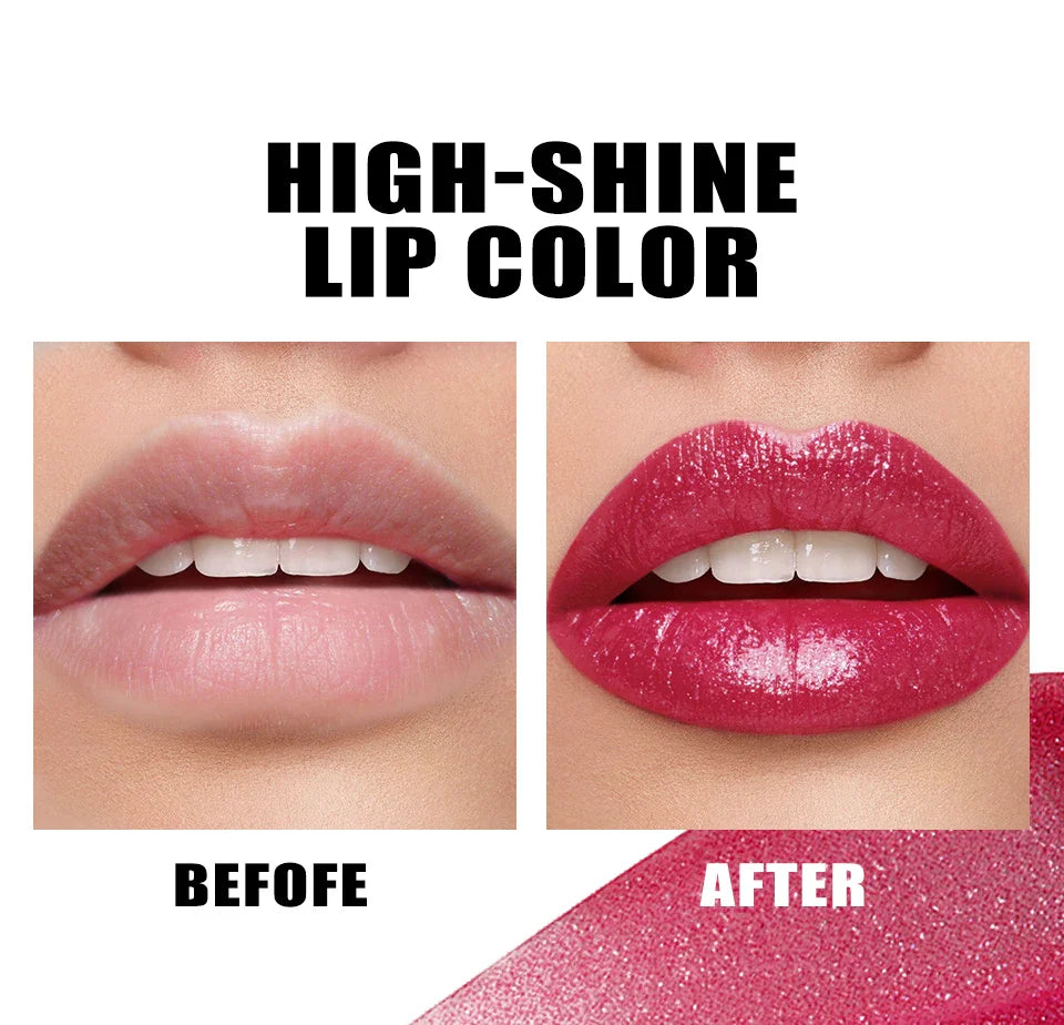 Diamond Pearlescent Lipstick – Waterproof, Long-Lasting Matte Velvet Lipstick with Non-Stick Shine for Sexy Red Lips          Ask ChatGPT
