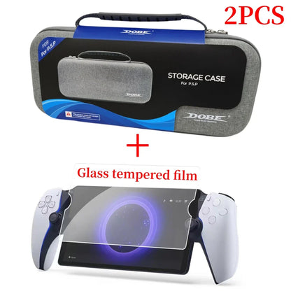 Sony PS5 PlayStation Portal Carrying Case – Shockproof Protective Travel Storage Bag for PS Portal Accessories