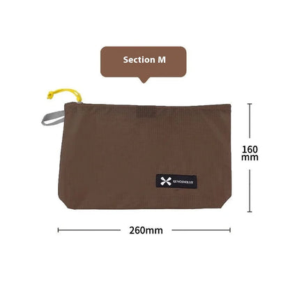 XENOSMILUS Travel Organizer Bag — Waterproof Clothes, Passport & Toiletry Holder with Large Capacity for Cards and IDs