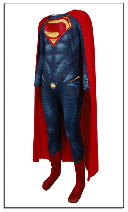 Superman Cosplay Costume – Halloween & Carnival Party Hero Outfit for Men and Women