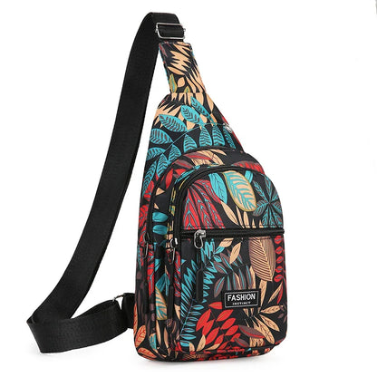 Trendy Women's Breast Bag – Large Capacity Single Shoulder Crossbody & Outdoor Leisure Backpack