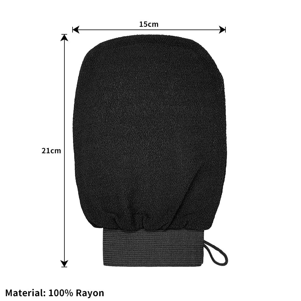 Moroccan Hammam Exfoliating Shower Gloves – Dead Skin Removal & Korean Massage Scrub Mitt