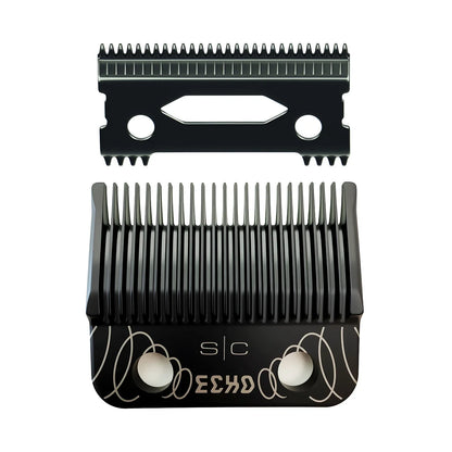 Professional Electric Clipper Replacement Blade - ECHO CRUNCH Compatible Barber Fade Blade