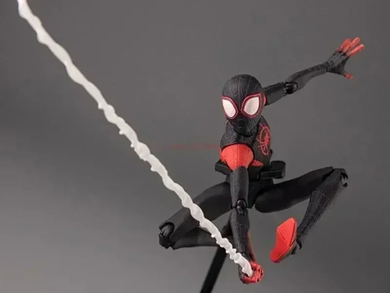 2024 Spider-Man & Gwen Action Figures — Spider-Verse Collection with Miles Morales Sentinel | Anime Toys Christmas Gift