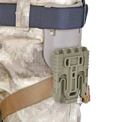 Tactical QLS Locking System Kit - QLS 19 Receiver & QLS 22 Fork Adapter for Pistol Holsters, Belts, Shooting & Airsoft Gear