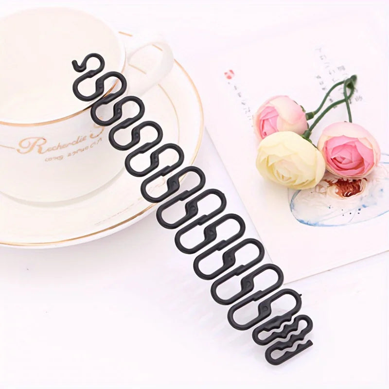 3-Piece Fishbone Weaving Tool Set – Easy Magic Curls & Braids Styling Accessories for Elegant Ponytails