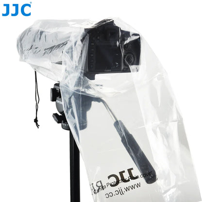 JJC 2-Pack DSLR Camera Rain Cover – Waterproof Protective Cover for Nikon, Canon, Sony & More with Lens Up to 18"
