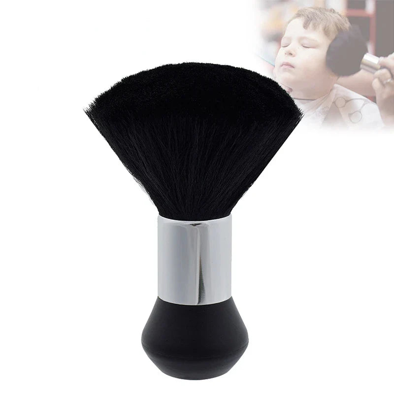 Soft Hair Brush for Neck & Face – Duster for Hair Cutting, Broken Hair Cleaning, Barber Salon & Styling Tool