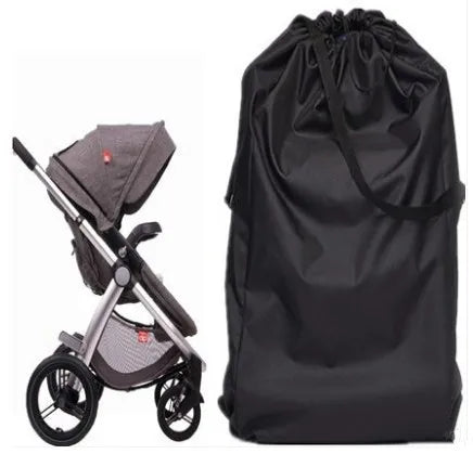 Universal Baby Stroller Organizer & Dust Bag – Pram Cover for Travel, Walker, and Kindergarten Carts
