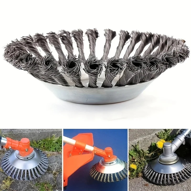 6-Inch Universal Grass Trimmer Head Replacement for Lawn Mower – Easy Install Gardening Tool Accessory