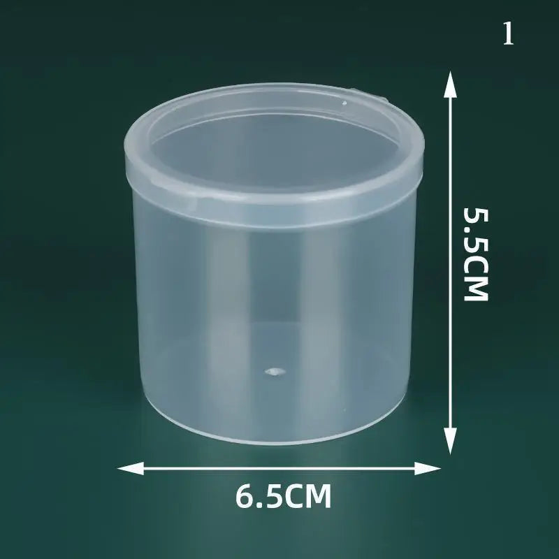 Mini Rectangular Plastic Storage Box – Translucent, Dustproof Jewelry & Small Item Container